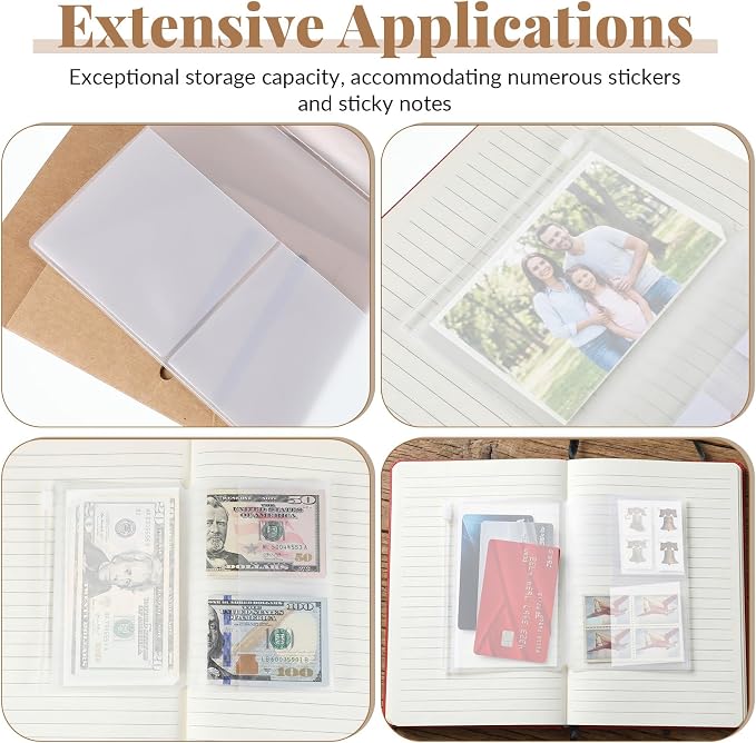 12Pcs Passport Size Notebook Accessories Kit - Image 7