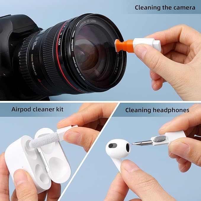 2 Pack Keyboard Cleaner Laptop Cleaning Kit, Computer Screen Cleaning Brush - Image 5