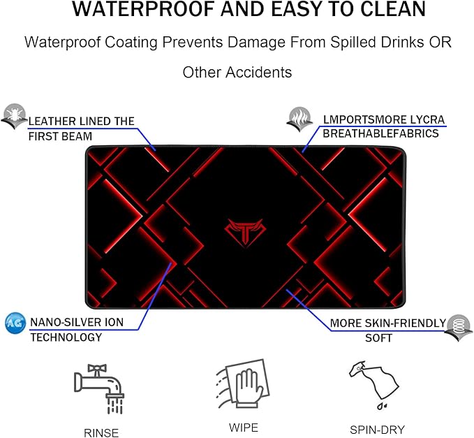 TEDNETGO Large Mouse Pad, Gaming Long Mouse Pad, Waterproof Extra Large Big - Image 4