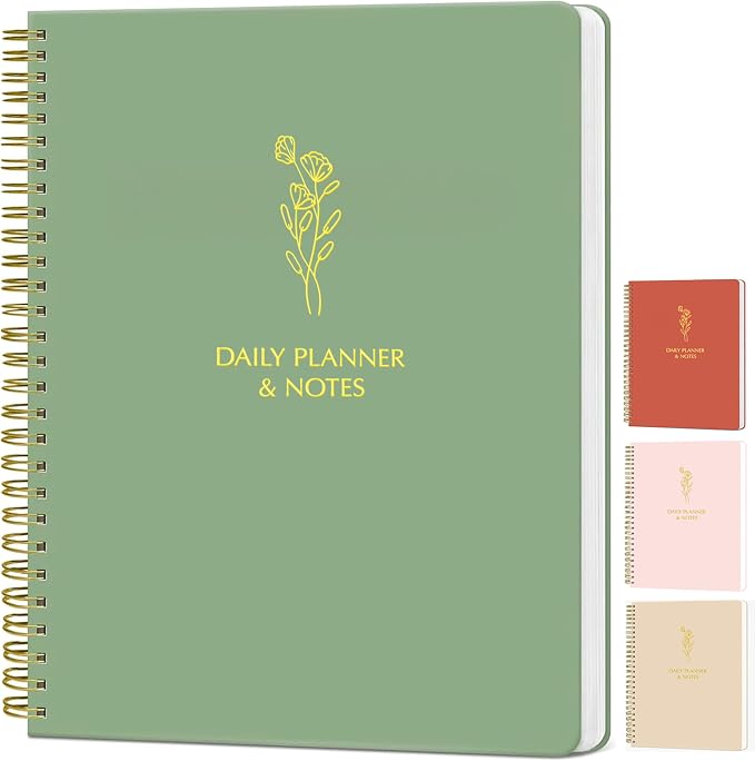 Simple Daily Planner Undated by Unknown