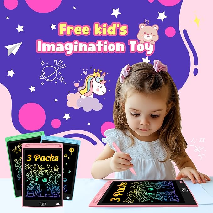 12 Pack LCD Writing Tablet for Kids - Image 6