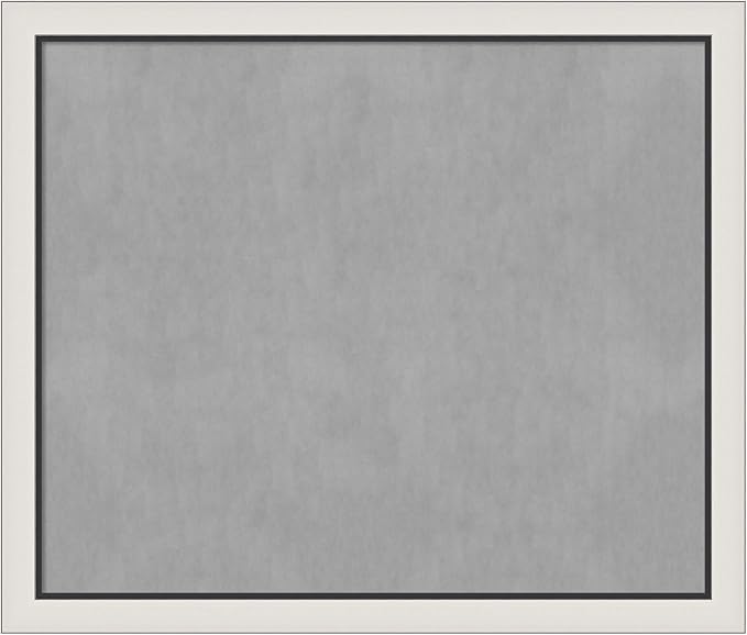 Amanti Art Silver Framed Magnetic Board 46x54 Oversize Vision Board by AmantiArt