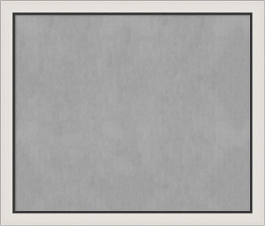 Amanti Art Silver Framed Magnetic Board 46x54 Oversize Vision Board by AmantiArt
