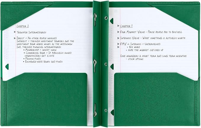 Five Star 2-Pocket Folder, Plastic Folder - Image 2