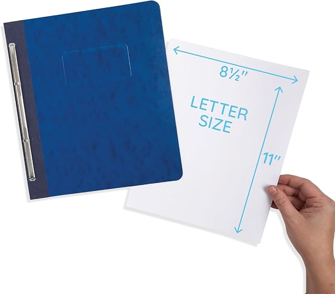 25 Blue Summit Supplies Pressboard Report Cover, Pressboard Binder 8.5x11 - Image 2
