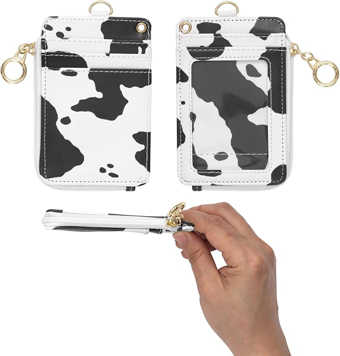 MONDO DESIGNS 2-in-1 ID Badge Holder & Lanyard Wallet - Image 2