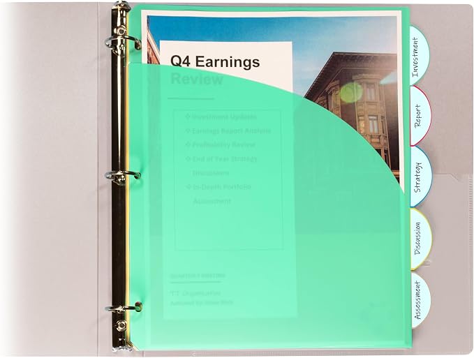 C-Line Polypropylene Binder Index Dividers - Image 3