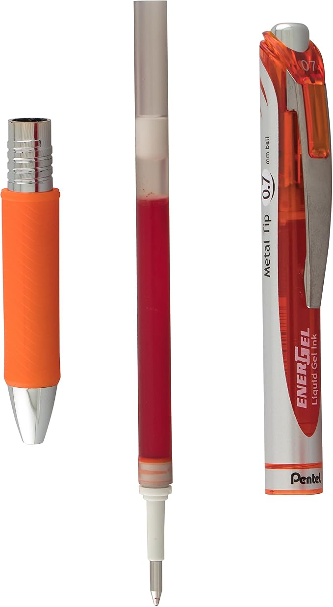 Pentel EnerGel Deluxe RTX Retractable Liquid Gel Pen, Medium Line, Metal Tip - Image 5