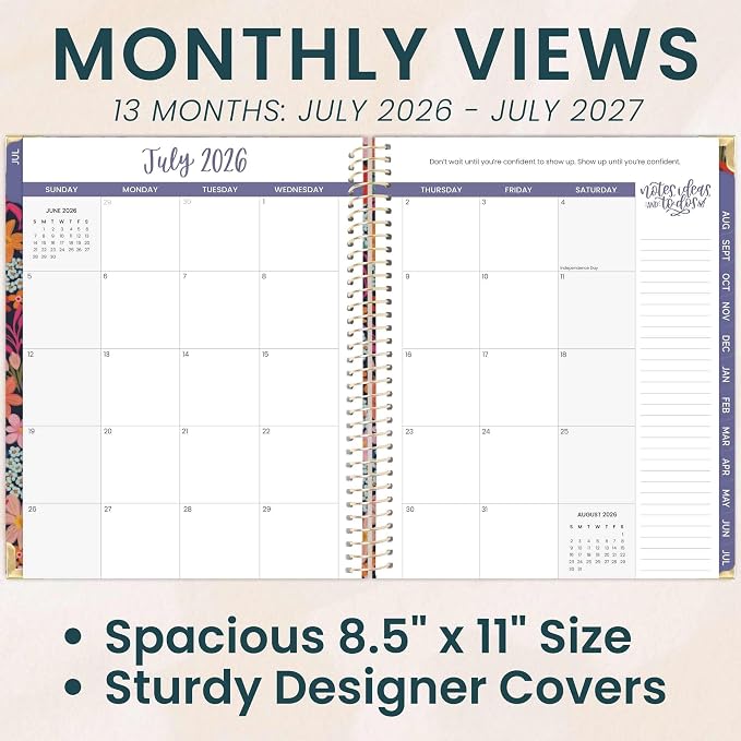 bloom daily planners HARDCOVER Planner 2026-2027 Academic Year - Image 3