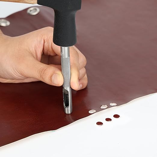 UNCO- Hollow Leather Hole Punch Set, 2.5mm-10mm, Carbon Steel Leather Hole - Image 7