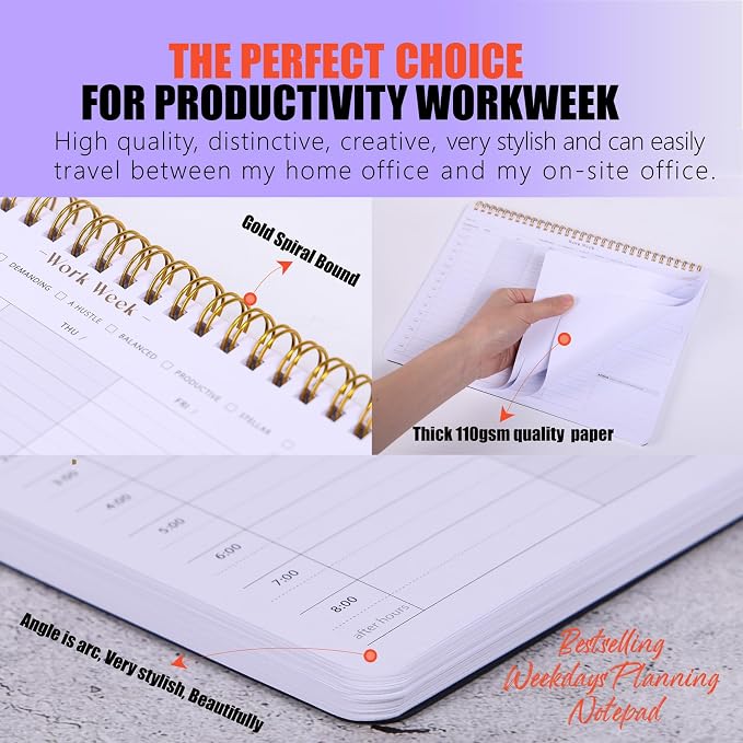 Weekly To Do List Planner with Hourly Schedule - Image 5
