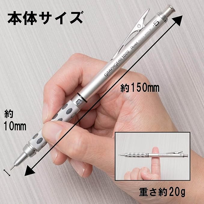 Pentel Graph Gear 1000 Mechanical Pencil - Image 2
