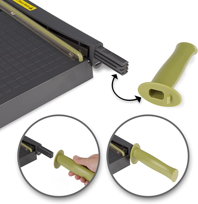 Swingline Paper Cutter, Guillotine Trimmer, 10 Sheet Capacity, ClassicCut Lite - Image 6