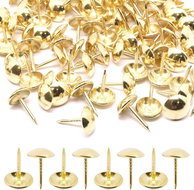 100PCS Decorative Thumb Tacks Round Head Upholstery Tacks Heavy Duty Push Pins by Unknown