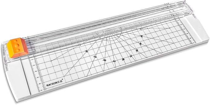 Rayson Paper Cutter Trimmer, A4 Size, craft paper, photos and DIY projects; by RAYSON