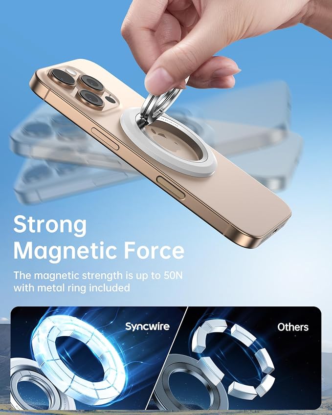 SYNCWIRE Magnetic Phone Ring Holder - Image 5
