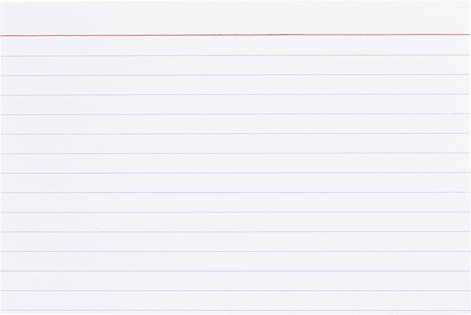 Amazon Basics Ruled Lined Index Cards - Image 3