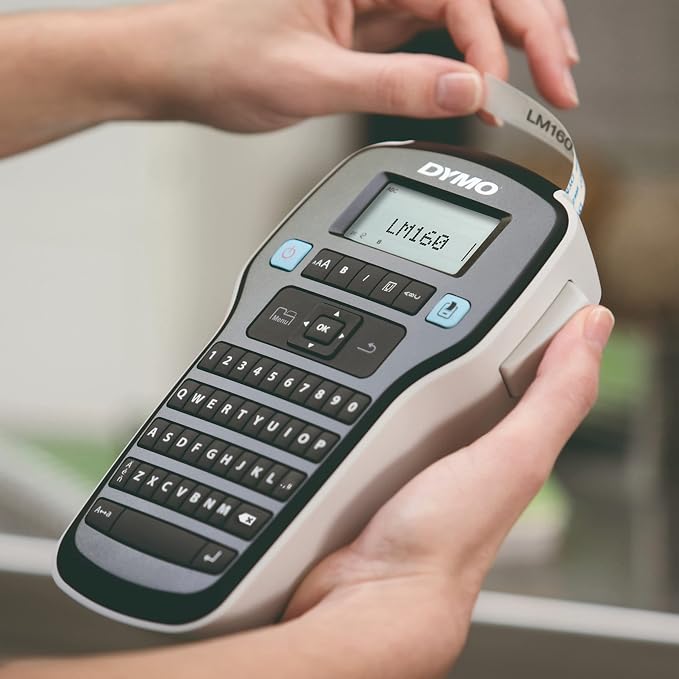 DYMO Label Maker LabelManager 160 Portable Label Maker, Easy-to-Use, One-Touch - Image 7