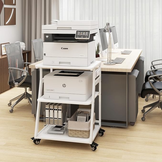 Natwind 3 Tier Large Printer Stand, - Image 8