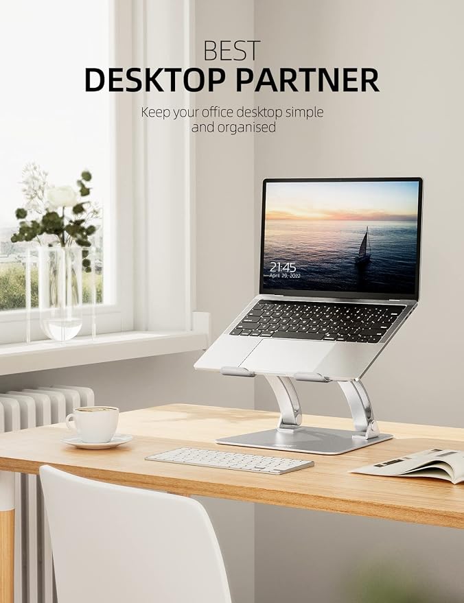 Nulaxy Ergonomic Adjustable Laptop Stand - Image 10