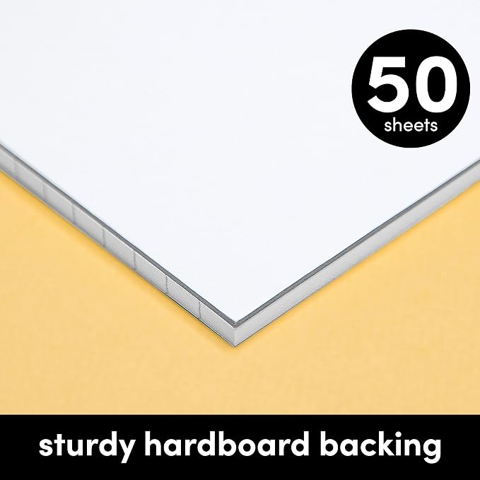 PAPERAGE Lined Legal Pads, 6 Pack, 50 Sheets Each, Wide/Legal Ruled, Note Pads - Image 5