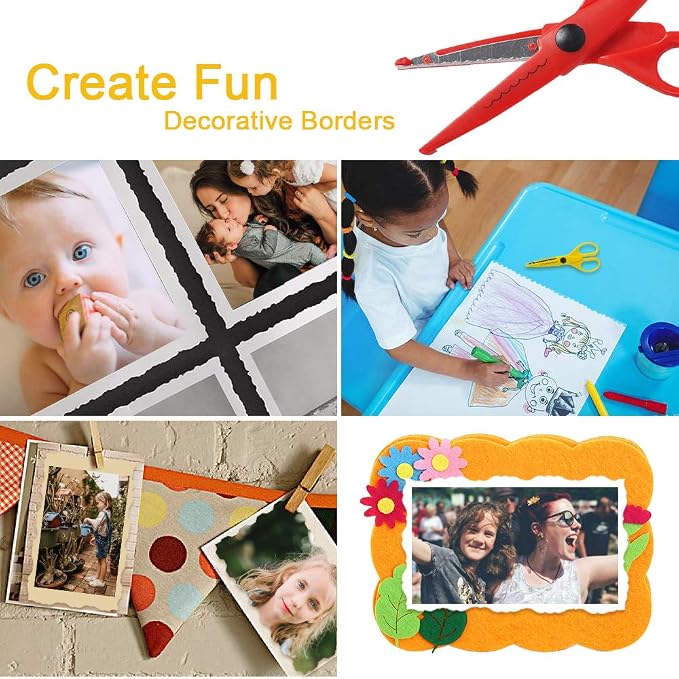 UCEC Decorative Edge Craft Scissors - Image 4