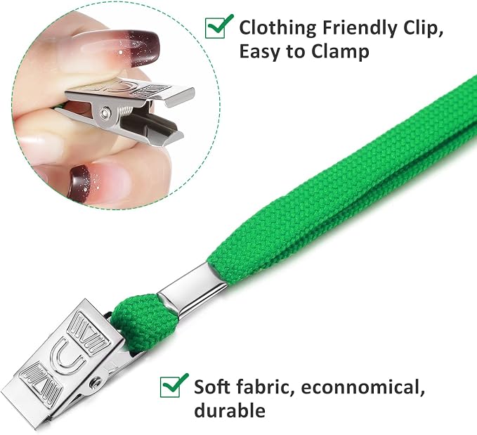 Marspark 200 Pcs ID Badge Holder - Image 7