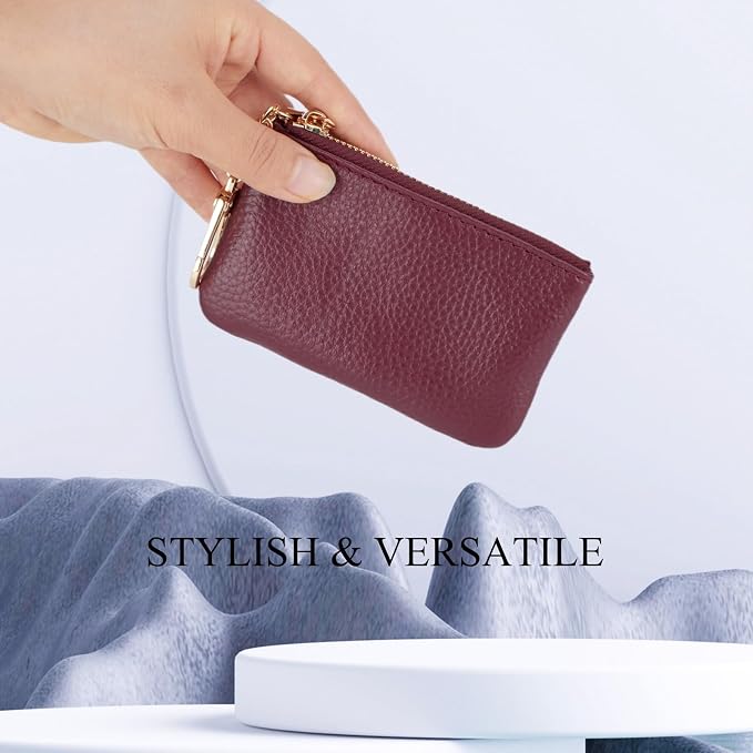 Full Grain Leather Coin Purse - Image 2