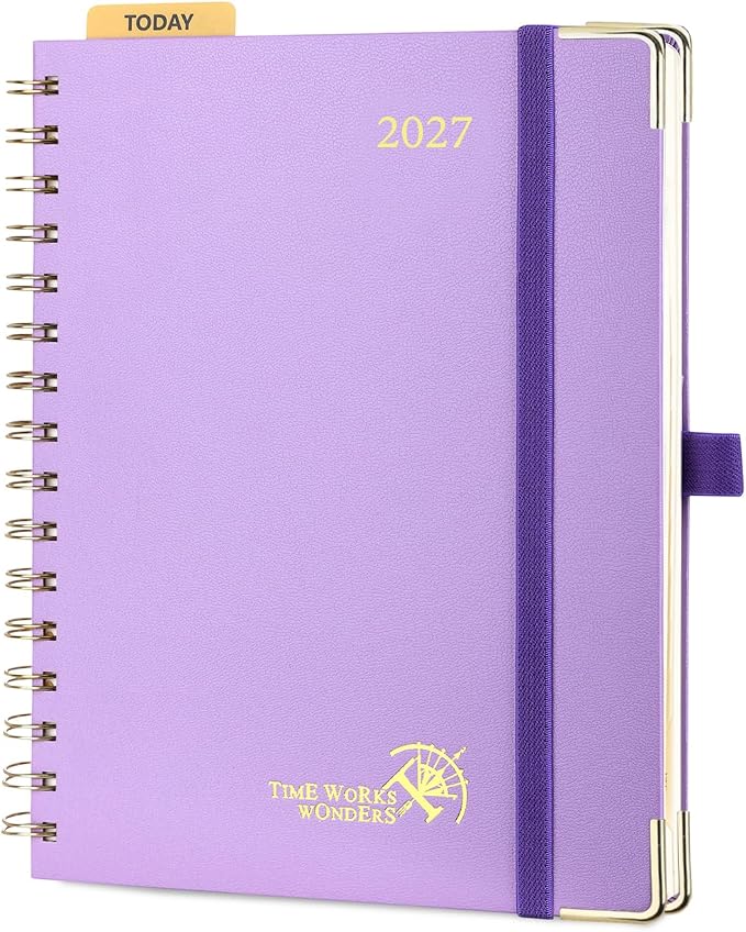 POPRUN 2027 Planner Daily Weekly and Monthly Calendar by POPRUN