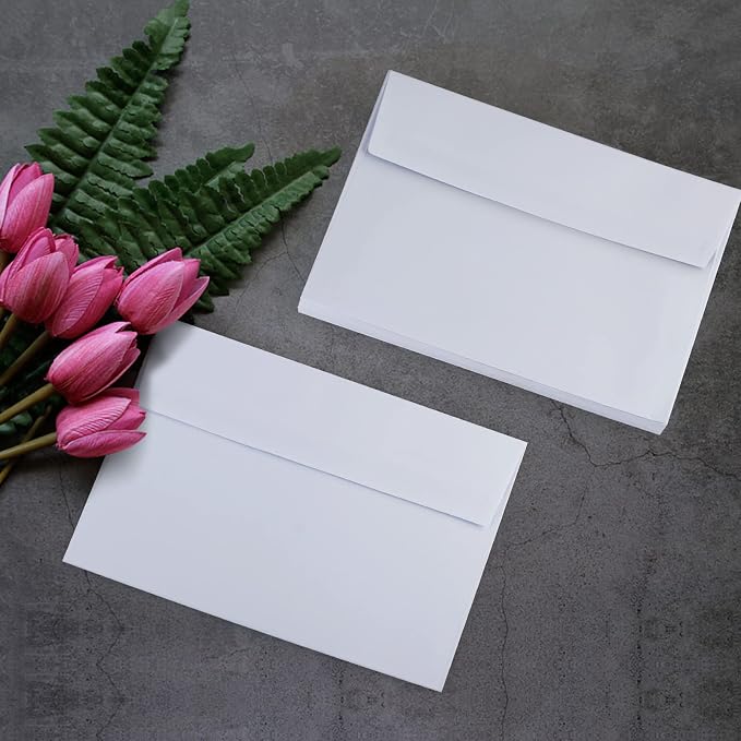 50 Pack White Envelopes - Image 5