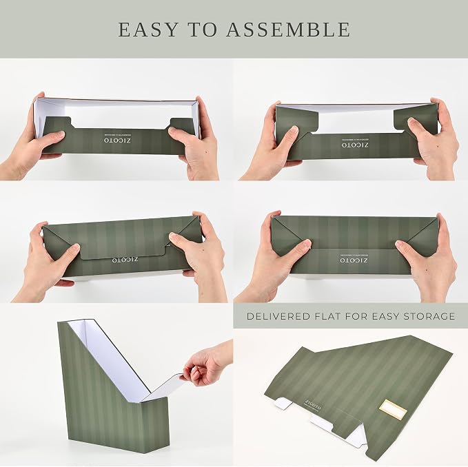 Beautiful Magazine Holder Set of 3 - Image 8
