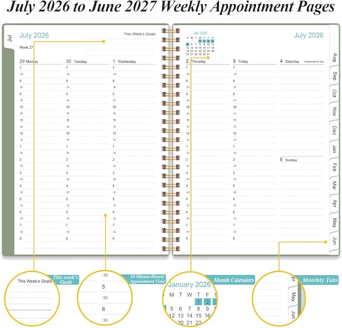 2026-2027 Appointment Book & Planner - Image 3
