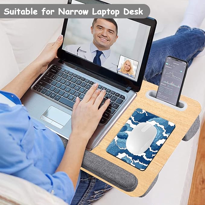 Dapesuom Small Mouse Pad, 6 x 8 Inch Thick Rubber Premium-Textured Non-Slip - Image 5