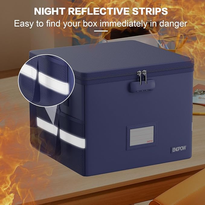 ENGPOW 5200°F File Box Fireproof Document Box - Image 9