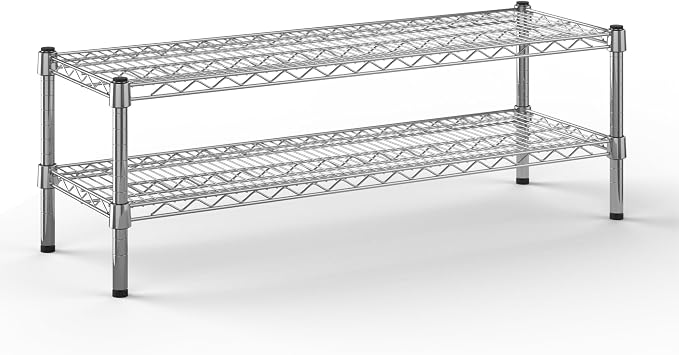 Regal Altair 14" Deep x 42" Wide x 14" Height Wire Shelving Kit | 2-Tier | NSF by Regal+Altair