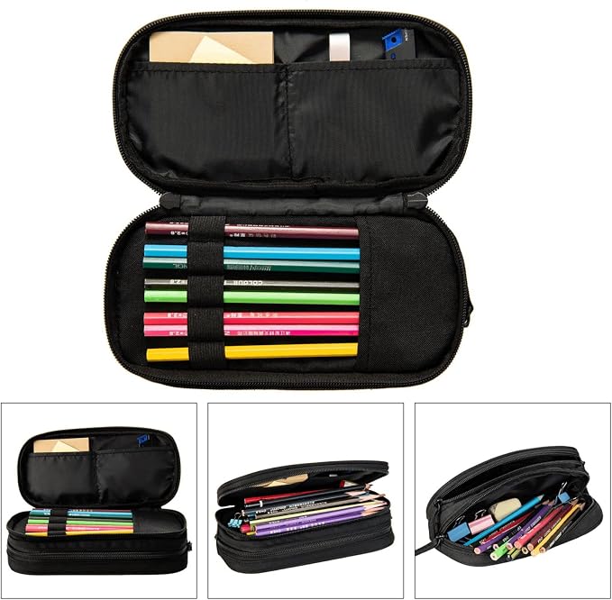 Blue Sports-Themed Pencil Case - Image 5