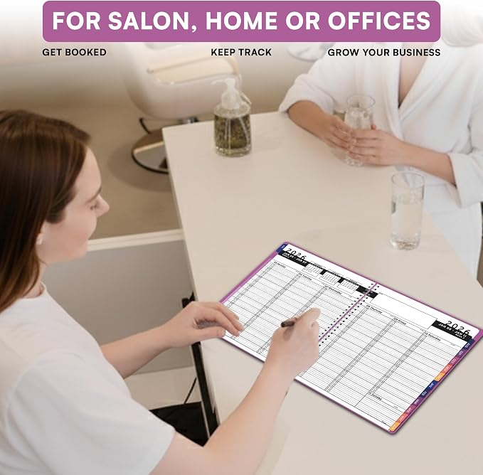 Ensight 2026 Appointment Book and Planner 6.5" x 8.5" Large Hourly Weekly Daily - Image 2