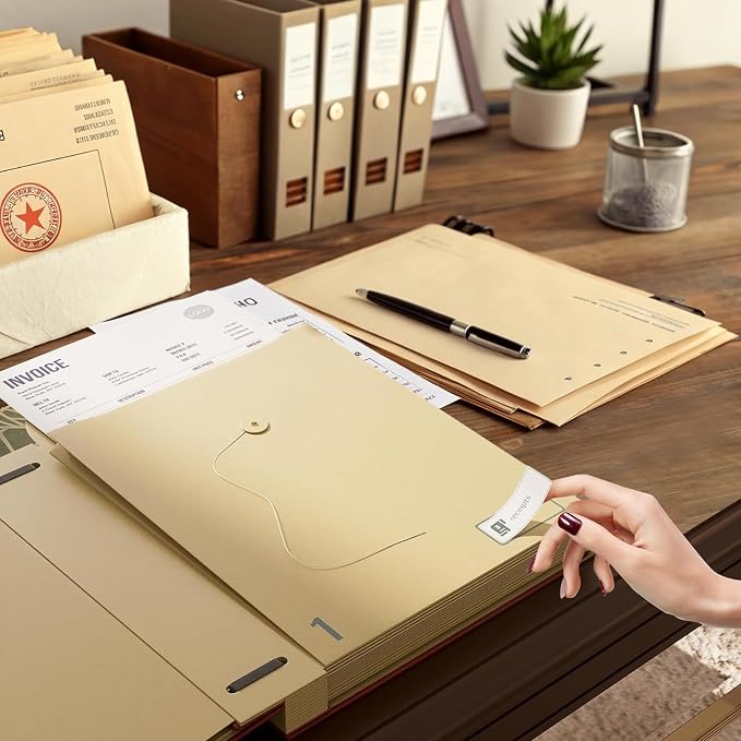 Important Document Organizer, Expanding File Folder - Image 7