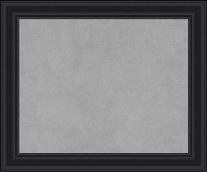 Amanti Art Black Framed Magnetic Board 20x24 Small Vision Board by AmantiArt