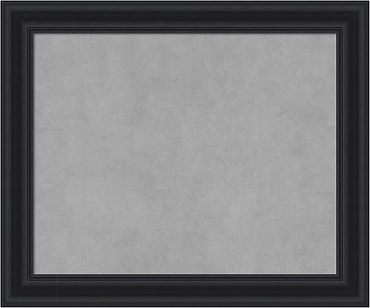 Amanti Art Black Framed Magnetic Board 20x24 Small Vision Board by AmantiArt