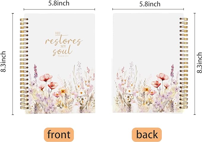 Christian Notebook for Women, Prayer Journal for Women, Bible Journaling - Image 5