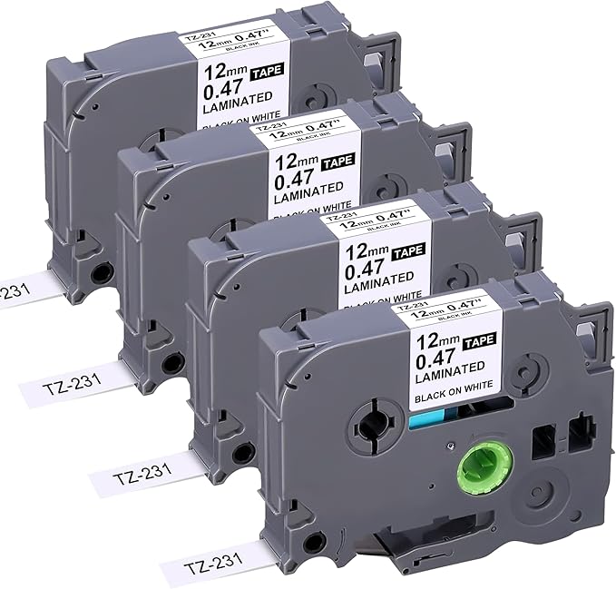 TZE-231 Compatible Label Tape Replacement by JOJOME