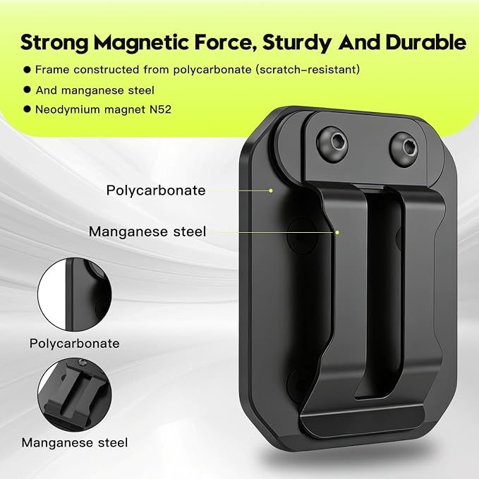 Strong Magnetic Tool Holder: Magnetic Belt Clip - Image 9