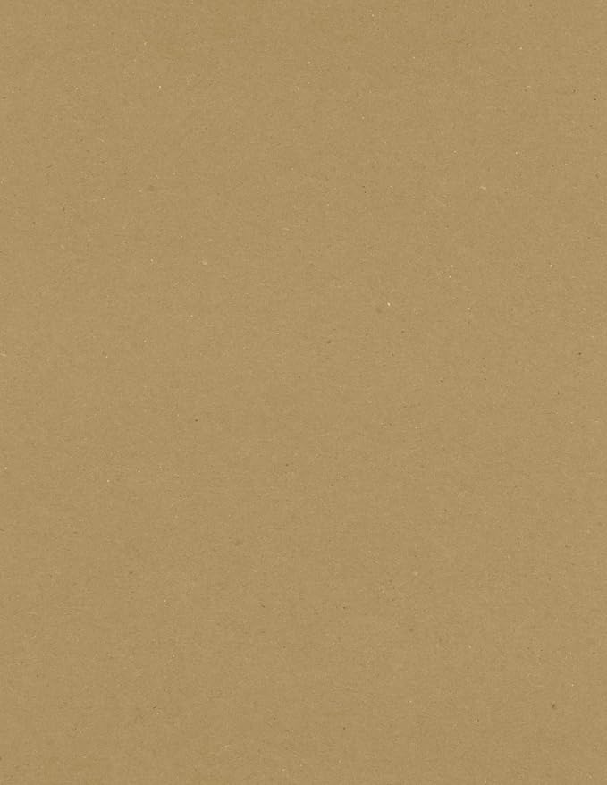 LUXPaper 8.5" x 11" Paper | Letter Size | Grocery Bag Brown | 70lb. Text | 250 by LUXPaper