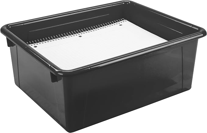 Storex Letter Size Deep Storage Tray – Organizer Bin - Image 7