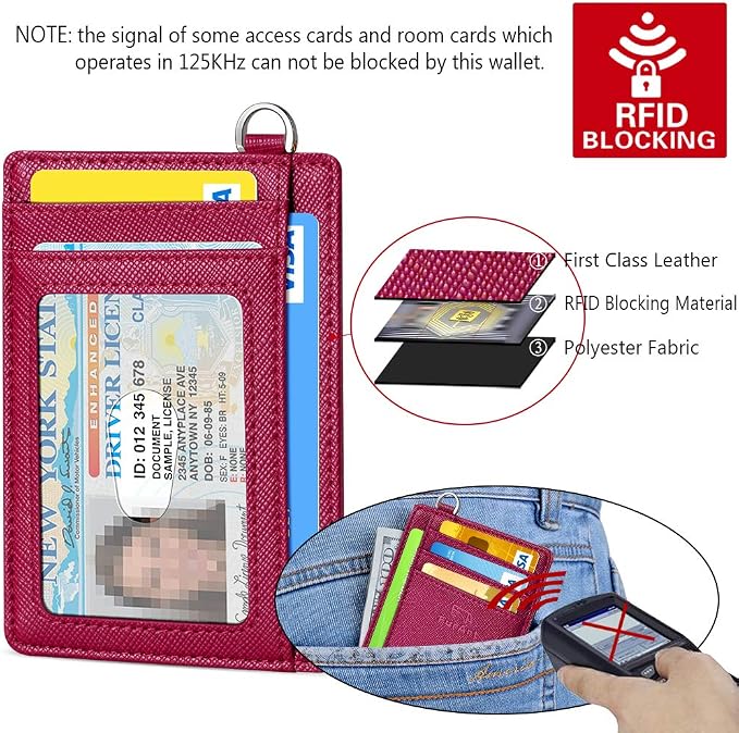 FurArt Slim Minimalist Wallet RFID Credit Card Holder - Image 5