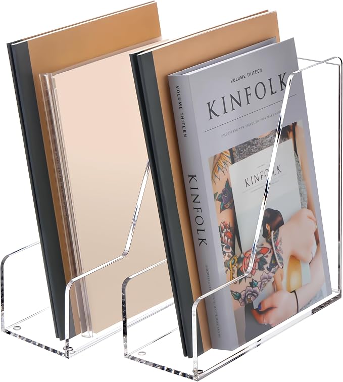 YUXUN Acrylic Magazine File Holder - Image 8