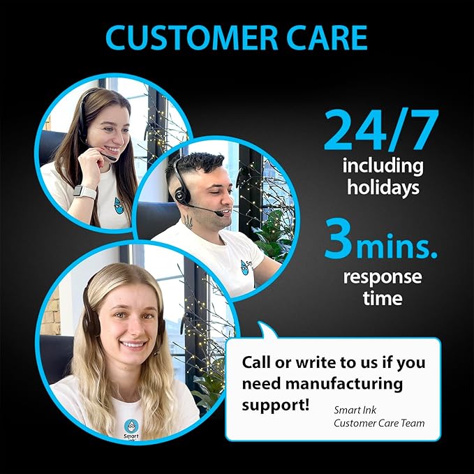 Smart Ink Compatible 206A Toner Cartridge Replacement for HP 206A Toner Cartridges (2 Black Combo Pack) 206X with Chip to use with Color Laserjet Pro MFP M283fdw M283cdw Laserjet Pro M255dw M255nw-DeskLoop Office