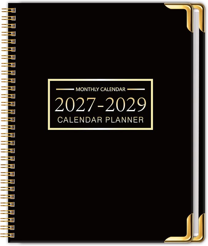 Monthly Planner 2026-2028, Hardcover by KAICNPAPER