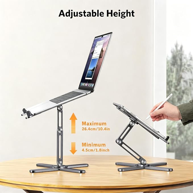 OMOTON 360° Rotating Laptop Stand Riser - Image 7